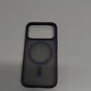 TORRAS for iPhone 17 Pro Case, Camera Control, Fit for MagSafe, Military-Grade Protection, Magnetic Slim Translucent Anti-Fingerprint Phone Case for iPhone 17 Pro 6.3", Deep Blue