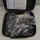 AERLANG Massage Gun with Heat Deep Tissue Back Massager Neck Massager for Pain Relief,Muscle Percussion Massage Gun, Birthday Gifts for Men Women Dad him Handheld Message Gun with 7Heads&Silent (Black)