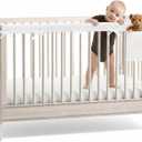 CHIPCHIP 3-Pack White Mesh Fabric, 1 Long Panel 51"x7" + 2 Short Panels 27.5"x7"