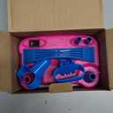 Electric Balloon Pump, 4-in-1 Balloon Blower with Triple Inflating Ports for All Balloons, Air Pump for Sports Balls, Inflator& Deflator for Inflatables (Dust-Proof Storage Bag Included) (Purple)