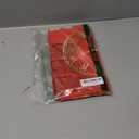 Tiamon Merry Christmas Party Backdrop Holiday Banner Background Xmas Tree New Years Eve Photography Background for Christmas New Years Eve Party Decoration Supplies (Red Gold,72.8 x 43.3 Inch)