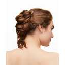Day Rate Beauty Petite Power Pin (5.5-Inch) – U-Shaped French Hair Pin for Buns & Updos – Nylon-Coated, Anti-Snag, Hair-Safe – Made in USA (Camel)