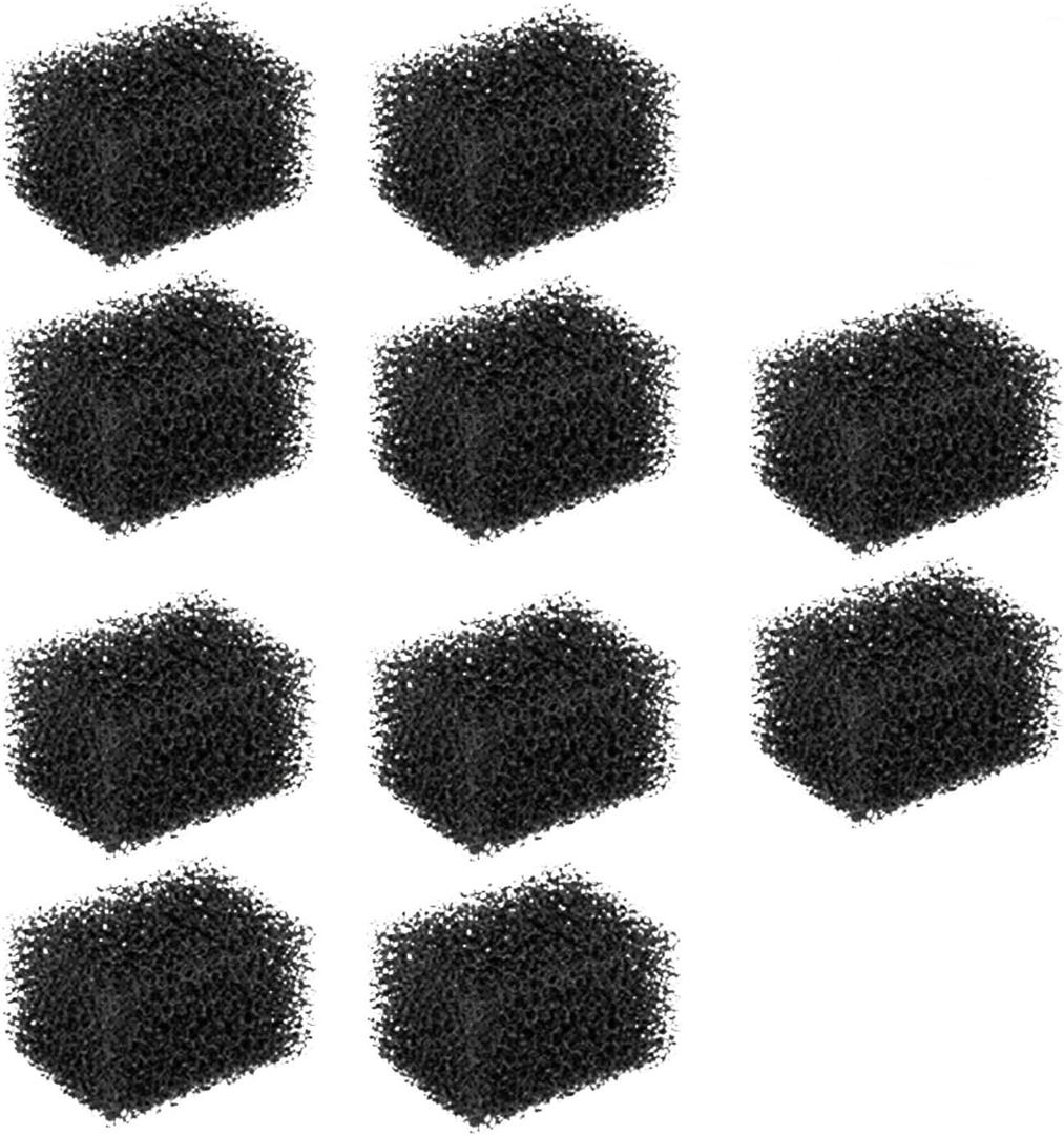 2 x 10PCS Cat Water Fountain Filter Sponge Pet Water Fountain Replacement
