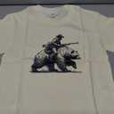 Homie Weekend Cowboy Shirt for Toddler Boys Western Shirts Baby Boy Clothes Summer Graphic Tee Short Sleeve Cotton T-Shirt 2-3T