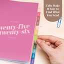 2 x Rileys Academic Planner 2025-2026, Daily, Weekly & Monthly Planner, July 2025 - June 2026, Student Notes Pages, Twin-Wire Binding, Weekly Agenda for School & Work (8 x 6-Inches, Pink, Diagonal)