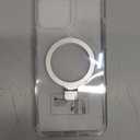 Magnetic Case for iPhone 13 Pro Max - [Built-in Invisible Stand] [Compatible with MagSafe] [Military Grade Drop Protection] Anti-Yellowing Hard Back Silicone Edge Cover, 6.7", Clear