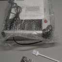 Buzbug LED Bug Zapper Indoor, 3800V High-Voltage, 3 LED Bulbs Up to 50,000 Hours, Electric Mosquito Zapper, Fly Trap Mosquito Trap, Fly Killer Fly Zapper -MA009 (NEW BLACK)