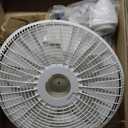 Lasko Oscillating Pedestal Fan - Lasko Fan with Adjustable Height and 3 Cooling Speeds, Portable, 18", White, 1820, 54.5 In. Tall