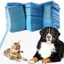 Puppy Pads 120 Pack, 30"x36" Extra Large Dog Pads, Thicken Dog Training Liners for Indoor, Outdoor Use, Heavy Absorbent Pee Underpads for Doggy, Doggies XLarge, Blue