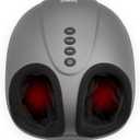 Breo Foot Massager with Heat, Deep Tissue Kneading, Shiatsu Massage Machine for Relax, Relieve Foot Pain, Plantar Fasciitis, Fits Feet Up to Men Size 14, Mother's Day Gift