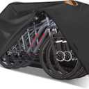 Zettum Bike Cover for 3 Bikes - Outdoor Bike Covers for Stationary 3 Bikes Heavy Duty & Waterproof, 600D Bicycle Covers for 3 eBike, Mountain Bike, Road Bike, Hybrid Bike, Beach Cruiser Bike Storage