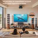 HDMI Audio Extractor Splitter,HDMI to 3.5mm Audio Adapter, 4K*2K@30HZ, 3D, 1080P Compatible for TV, PC, Sound System, Xbox, Switch, PS3, PS4, PS5