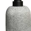 Soap Dispenser Grey,Hand Soap Lotion Dispenser for Bathroom Countertop,Soap Dispenser for Kitchen.
