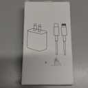 iPhone Fast Charger Cable,Fast Charger iPhone 20W PD USB C Wall Charger Type C Power Adapter Lightning Cable Fast Charging Plug Compatible with iPhone14/13 Pro/12/11/XS/Max/XR/X/8 Plus/SE 2022,iPad