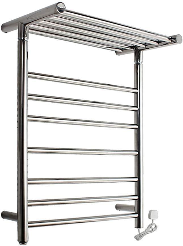 Electric Heated Towel Rack, Stainless Steel Electric Heated Towel Warmer, Towel Rail, Bathroom Radia