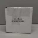 Der Rose 2Pcs Small Fake Plants Artificial Mini Faux Plants for Bathroom Office Desk Shelf Table Accessories Decor Indoor (White)