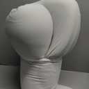 C CUSHION LAB Deep Sleep Pillow, Patented Ergonomic Contour Design for Side & Back Sleepers, Orthopedic Cervical Shape Gently Cradles Head & Provides Neck Support & Shoulder Pain Relief - Calm Grey