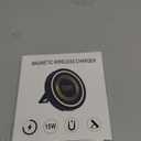 Samsung Wireless Charger Android Fast Charging Pad Wireless Phone Charger for Samsung Galaxy S25 S24 Ultra S24+ S24 S23 S22 S21 S20, Magnetic Magsafe Wireless Charger for iPhone 16 Pro Max Plus 15 14