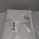 Oatmeal 100% Blackout Linen Curtains for Bedroom 90 Inches Long Back Tab Thermal Insulated Neutral Modern Farmhouse Decor Black Out Curtain for Living Room Dining Room Drapes 52x90, 2 Panels