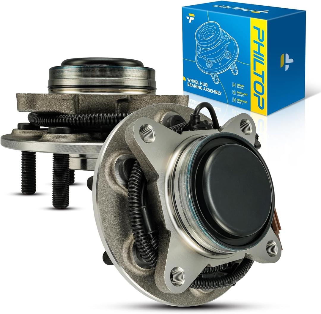 PHILTOP 515176 RWD Front Wheel Bearing Fit for Ford F-150 2018-2020, Ford Expedition 2018-2020, Lincoln Navigator 2018-2020 Wheel Hub Assembly