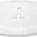 14 1/8" WB49X10063 Microwave Glass Plate Replacement by AMI PARTS Fit for G.E Microwave Glass Turntable Plate Replaces WB39X10038 WB49X10193, 14.2IN