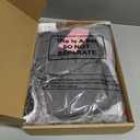 4 Pack Women's Half Sleeve T Shirts 1/2 Sleeve Basic Crew Neck Tops Elbow Length Casual Loose Fit Summer Tees (X-Large, White, Light Gray, Dark Gray, Black)