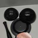 Wig Stand  Adjustable Wig Stand with Metal Base (12"19"), Non-Slip Velvet Cover, Breathable Top, Easy Assembly, Stable Holder for Wigs, Hats & Masks