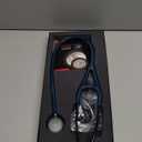 3M Littmann Cardiology IV Diagnostic Stethoscope, 6234, More Than 2X as Loud, Weighs Less, Stainless Steel High Polish Smoke-Finish Chestpiece, 27" Caribbean Blue Tube, Mirror Stem, Smoke Headset