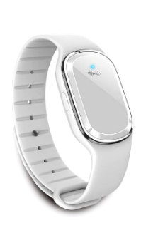 Ultrasonic Mosquito Repellent Bracelet Watch, USB Rechargeable Anti Mosquito Repeller Wristband Suitable for Adults and Kids - Mosquito Insect Repellent Band (2 Pack, White) (M1)