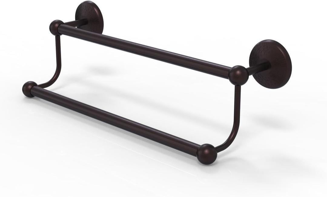 Allied Brass PMC-72/24 Prestige Monte Carlo Collection 24 Inch Double Towel Bar, Antique Bronze