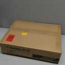 SUPERJARE Nightstand with Charging Station, Bed Side Table with Adjustable Fabric Drawer, Night Stand for Bedroom, 3-Tier Storage End Table, for Living Room, Black (M (11.8"D x 15.7"W x 23.4"H))