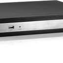8 Channel Security DVR Recorder with 1TB Hard Drive, H.265+8 CH Surveillance Digital Video Recorder, Hybrid 6-in-1 (TVI/AHD/CVI/XVI/CVBS/IPC) CCTV DVR for Security Camera, Easy Remote Access