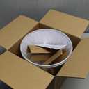 Small Lamp Shades Set of 2, 5.5" Top x 10" Bottom x 6.6" High, Small White Lamp Shades for Table Lamps, Fabric Lampshade Replacement for Bedside Lamp, Wall Sconces, Spider, Clip on Adapters Included