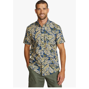 Eddie Bauer Mens Eddie Bauer Printed Baja Shirt, Size S