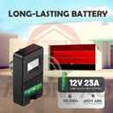 2 for Linear DTC Delta 3 Garage Door Remote 8 Dip Switch 310MHZ(DT DTA DTD DTC DNT00002A)