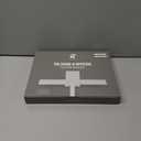 Shower Squeegee with Silicone Hook, 11" Inch Width All Purpose Squeegee Wiper for Shower Glass Doors Bathroom Mirror Tiles Car Window Cleaner Tool - White