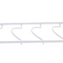Dish Rack Drain Rack Kitchen Dish Storage Rack Convenient Dish Rack Dish Drying Racks for Kitchen Counter Tableware Rack Dish Drainer Rack Drying Dish Rack Desktop Dish Holder (35X13X8CM, White)