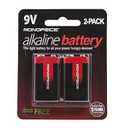 Monoprice Alkaline 9V Battery, 2Pack (110368)