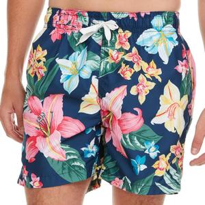 Kanu Surf Men's Havana Men's Swim Trunks Quick Dry Swim Shorts Bathing Suit Men, 5.5 to 7" Inseam (Regular and Extended (Blue, M)