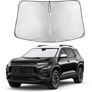Autovir Windshield Sun Shade Fit for 2024 2025 2026 Chevrolet Equinox Ev | Sunshade, Front Car Window Shades Sun Visor, Blocks UV Rays & Heat, Car Accessories