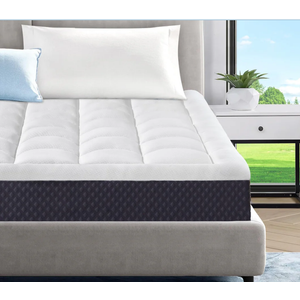 ELEMUSE Cooling Gel Memory Foam Plus Pillowtop Mattress, CertiPUR-US® Certified Breathable Bed in a Box for Pressure Relief, Fiberglass-Free Full