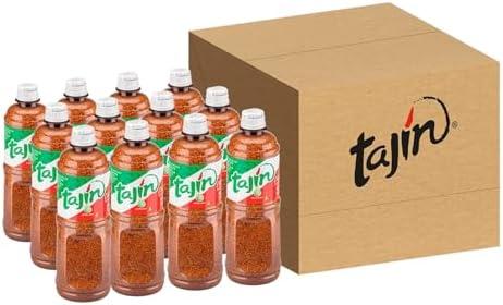 Tajin Clásico Chile Lime Seasoning, 14 Oz, Pack of 12 BB 11/28/26