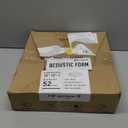 Focusound 52 Pack Acoustic Foam Panels 1" x 12" x 12" Sound Proof Foam Panles Soundproofing Noise Cancelling Wedge Panels for Home Office Recoding Studio with 300PCS Double-Side Adhesive