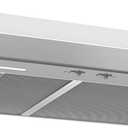 Broan-NuTone BCSEK130WW Energy Star Certified Ligh Glacier 30-inch Under-Cabinet 4-Way Convertible Range Hood with 2-Speed Exhaust Fan and Light, 300 Max Blower CFM, White