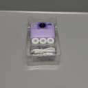 Kids Instant Digital Cameras for Boys and Girls, 1080P HD Dual-Lens Selfie Digital Camera with Print Paper & 32G Card, Christmas Birthday Gifts Toys for Toddler and Teenagers Age 3-16 Years Old (Purple)