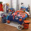 Space Jam Twin Comforter and Sheet Set with Throw Blanket