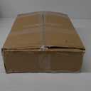 Corner bread box Bread Box for Kitchen Countertop - Corner Bread Storage Box 16.5" H, Premium Pine Wood with Glass Door, Perfect for Homemade Bread, Baguettes & Pastries (Brown)