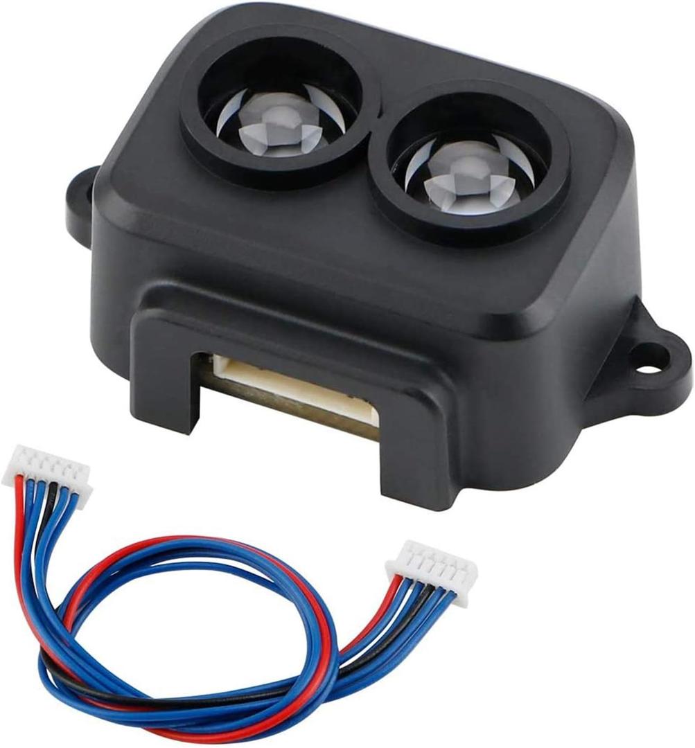 MakerFocus TF-Luna LiDAR Range Finder Sensor Module, Single-Point Micro Ranging Module 0.2 to 8m Compatible with Pixhawk, Arduino and Raspberry Pi with UART / I2C Communication Interface