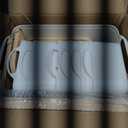 8 Packs Plastic Storage Bins with Lids Storage Organizing Containers Decorative Storage Boxes with Lids for Shelves Closet Desktop Playroom Classroom Office Drawers,White