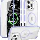 Magnetic for iPhone 16 Pro Max Case, Built-in Screen Protector